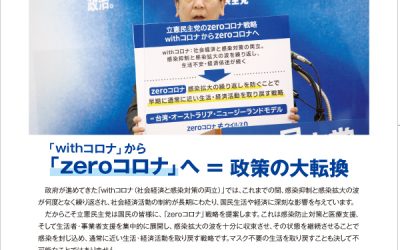 【活動】「zeroコロナ」へ＝政策の大転換　2021.03